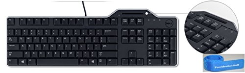 Dell KB813 Smart Card USB Keyboard (English) with Wire Wrap (CAC Compatible Version)