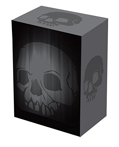 Legion SUPER Iconic SKULL Black DECK BOX (fits Magic / MTG, Pokemon Cards)