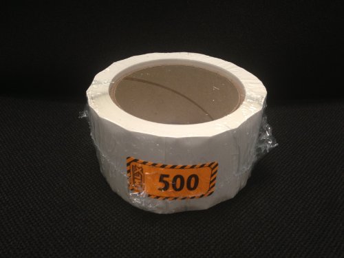 Mesa Label Express® 2 Clear Circle - Clear Round Seal Labels (500 per Roll)