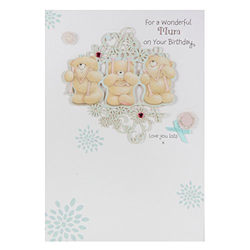 Hallmark Forever Friends Birthday Card For Mum 'Brighten Any Day' - Large