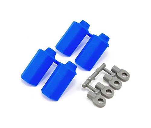 RPM Shock Shaft Guards for Most Associated 1/10 Scale Shocks, Blue