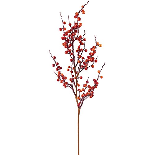 30 Vibrant Wild Fall Berry Artificial Decorative Christmas Spray