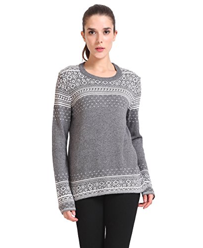 Women's Turtle Neck Knit Long Sleeve Slim Fit Sweater Small Grey S