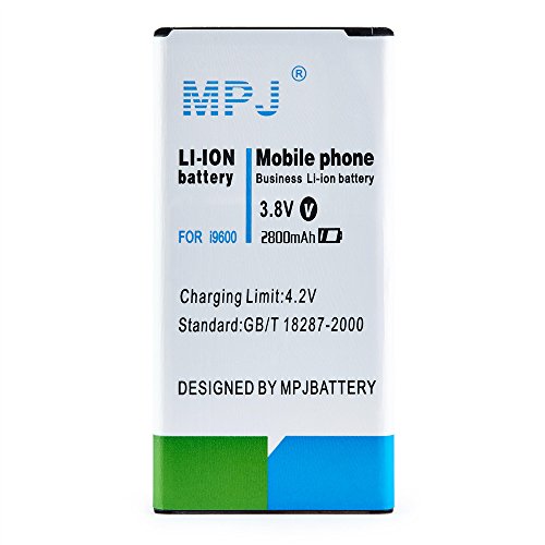 Galaxy S5 Battery, MPJ 2800mAh Replacement Battery for Samsung Galaxy S5 I9600, G900, G900H, S5 Active With NFC Compatibility