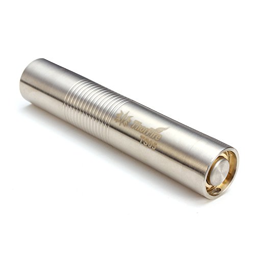 ThorFire TS05 Keychain LED Flashlight CREE XP-G2 Stainless Steel Mini EDC Torch Use AA Battery