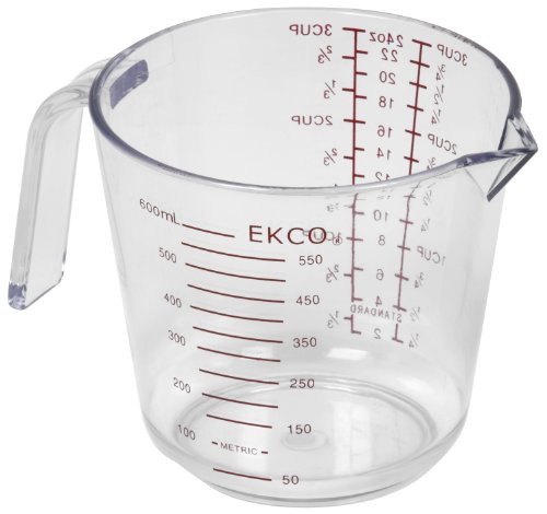Ekco 1094899 3 Cup Plastic Measuring Cup