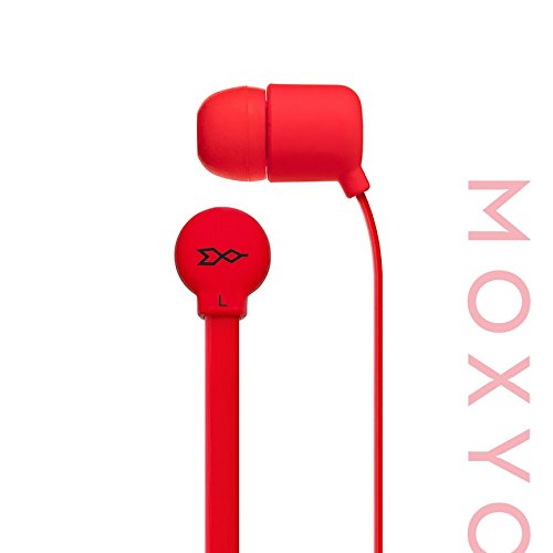 Moxyo missionTM earbuds (red)