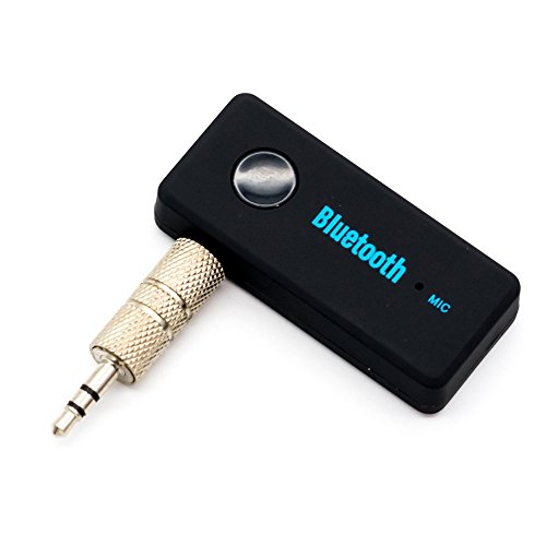 Portable Wireless Bluetooth 4.1 audio receiver/adapter with 3.5 mm Stereo Output and Hands Free Call for Most Smartphones, Tablets, Audio Player, Car or Home Audio Music Streaming Sound System