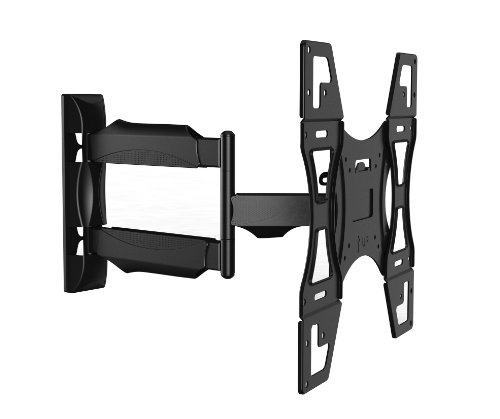 Invision® Ultra Slim Cantilever TV Wall Mount Bracket - Tilt & Swivel Feature For 26 - 55 OLED, UHD, LED, 3D, LCD & Plasma TV Screens- VESA 100 200 300 and 400 [Please check VESA Compatibility before Purchase]