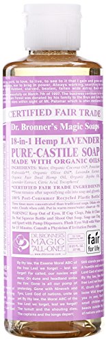 Dr Bronner Organic Lavender Castile Liquid Soap 237 ml