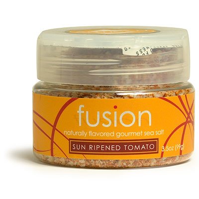 Fusion Artisan Gourmet Naturally Flavored Sea Salt - Sun Ripened Tomato - 3.5oz
