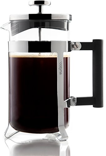 French Press Coffee Maker by Cozyna, 34oz | 8 Cup | 1 Liter, Eden