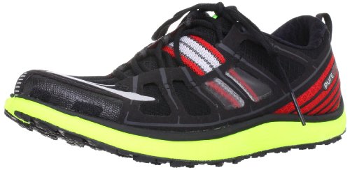 Brooks Men's PureGrit 2 Lightweight Running Shoes, Color: Slvr/Blck/Shdow/Lava/Nghtlfe, Size: 10.5