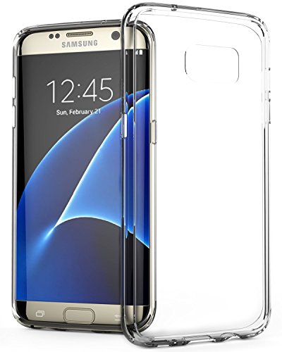 Samsung Galaxy S7 Edge Case, Fosmon HYBO-FENDER (TPU+PC) Case for Samsung Galaxy S7 Edge - Clear
