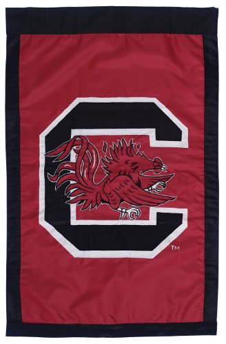 NCAA South Carolina Fighting Gamecocks Double Sided 29 x 44-Inch Applique Flag