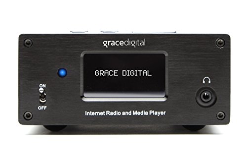 Grace Digital GDI-IRMSamp Microsystem Internet Radio Receiver and Amplifier (Black)