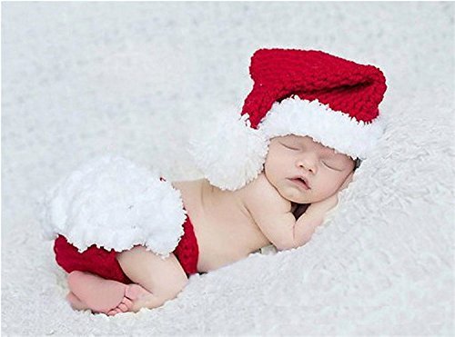 MIXMAX Newborn Baby Knitted Crochet Clothes Photo Prop Outfits