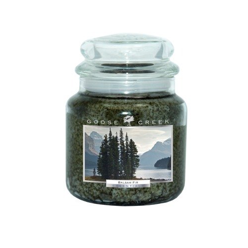 Goose Creek 26-Ounce Balsam Fir Essential Jar Candle with Glass Lid
