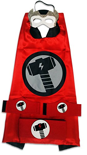MyTinyHeroes Children's Superhero Costume - 5 Pc Set - Thor
