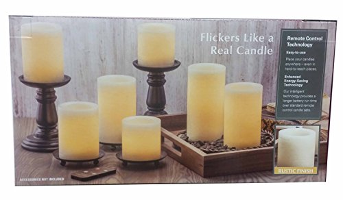 Flameless Led Candles, Energy Saving Remote Control with Timer, 7 Pack
