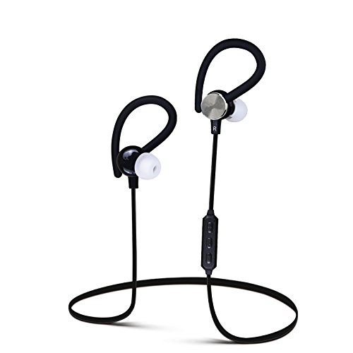 Bluetooth Sport Headphones , MonoDeal Bluetooth V4.1 Wireless Earbuds Stereo Sport Earphones Headset with Mic for iPhone Samsung and Other Android Smartphones , for Running Gym Jogger Hiking Exercise