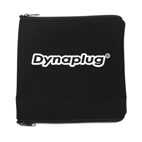 Dynaplug Neoprene Storage Pouch with Two Compartments with Zipper Closures