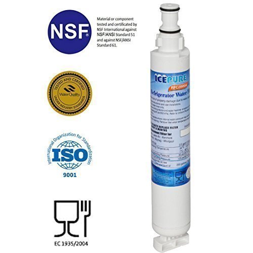 Icepure RFC2000A Refrigerator Water Filter Compatible With Whirlpool 4396701 4396702 KENMORE 469915