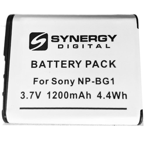 Synergy quality replacement for Sony DSC-H55, NP-BG1, 1200mAh