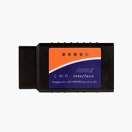 Pumpkin BDII OBD2 ELM327 Interface WiFi Wireless Car Auto Diagnostic Scanner Scan Tool Adapter Reader for Apple iPhone iPod Touch Android Devices iOS PC (wifi OBD2)