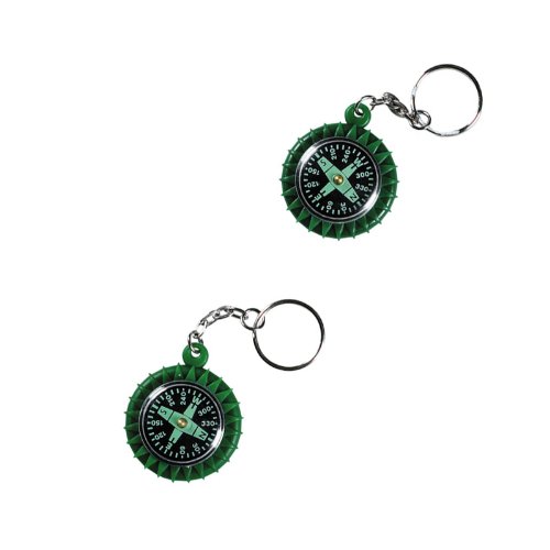 Compass Keychains (4 count)