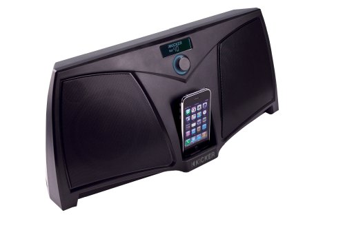 Kicker iK501 Digital Stereo System for iPhone and iPod (Black) (Discontinued by Manufacturer)