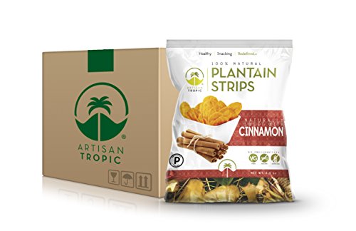 Plantain Strips: Cinnamon 2oz