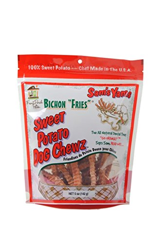Front Porch Pets® Bichon Fries® - Sweet Potato Dog Chewz, 6 pack