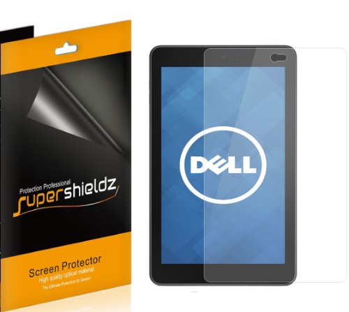[3-Pack] SUPERSHIELDZ- Anti-Glare & Anti-Fingerprint (Matte) Screen Protector For Dell Venue 7 + Lifetime Replacements Warranty [3-PACK] - Retail Packaging