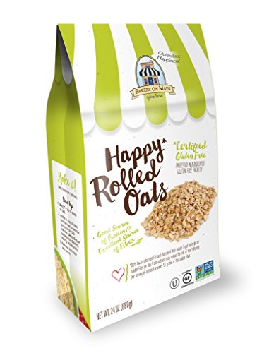 Bakery On Main Gluten Free Non-GMO Happy Oats, Rolled, 24 Ounce (2 Pack)