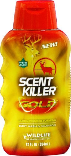 Wildlife Research Scent Killer Gold Body Wash and Shampoo, (12-Ounce)