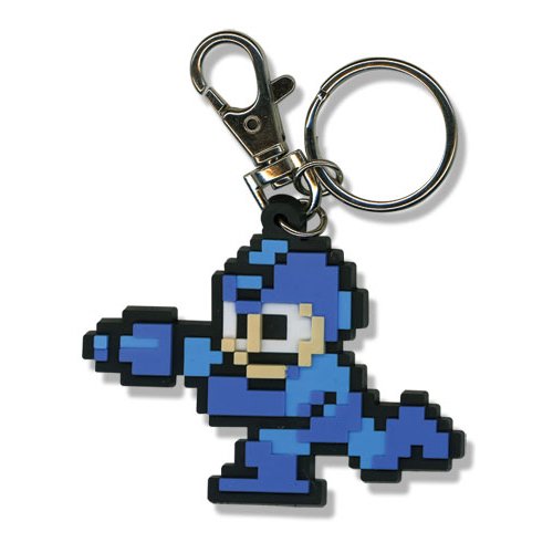 Mega Man 10 Retro 8Bit Style Keychain Mega Man