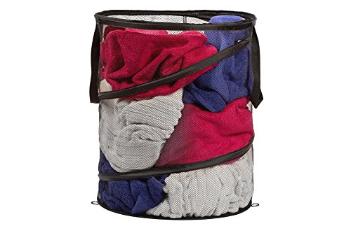 Saganizer Laundry Hamper folding hampers and pop up hamper and Portable Mesh laundry basket