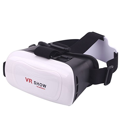SARKOZY VR Show 3D Viewing Glasses Focal and Pupil Distance Adjustable Virtual Reality Headset Video Movie Game Glasses
