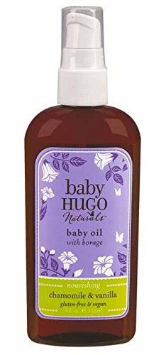 BabyHugo Baby Oil - Vanilla & Chamomile Hugo Naturals 4 oz Oil
