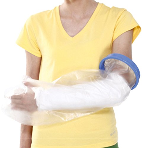 Easy Self-wear, Reusable Arm Cast Cover | Light & Travel-friendly | Keeps Cast and Bandage Waterproof