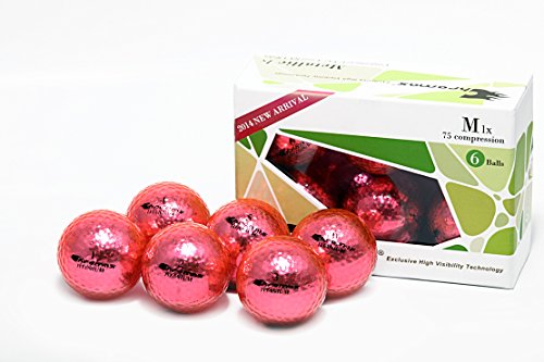 Chromax M1X Golf Balls (Pack of 6), Pink