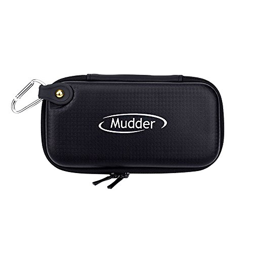 Mudder Portable Dual Zippers Case Bag Pouch Travel Carrying Case for Electronic Cigarette Kit, Power Bank and Cellphone Repair Tools, Black