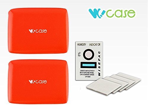 WoCase Double Floaty(2/pack) and Anti-fog Inserts(12/Pack) Bundle for GoPro HERO4 HERO3 3+ 2 1 Cameras