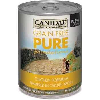Canidae Grain Free Pure Foundations Chicken Puppy Canned Food, 13 oz., Case of 12