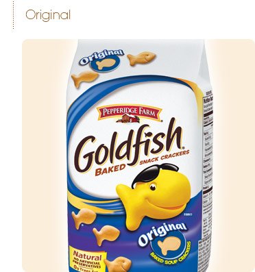 Pepperidge Farm Goldfish, Original, 6.6-ounce bag