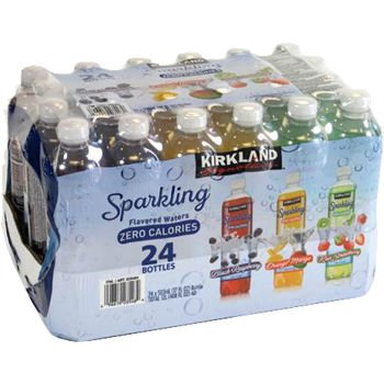 Kirkland SignatureTM Sparkling Water 17 Oz. Bottle Variety 24-pack