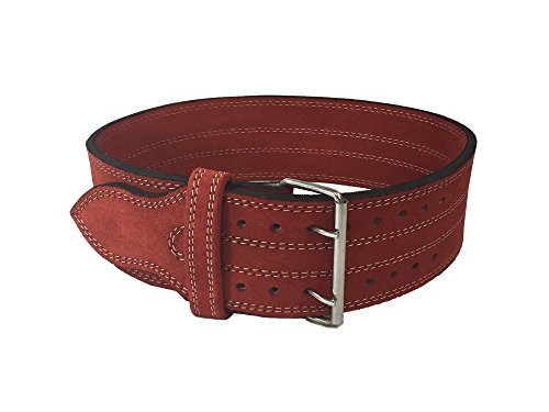 Leather Weight Lifting Belt 4 (XXL (40in-48in))