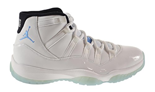 Air Jordan 11 Retro Men's Shoes White/Legend Blue-Black 378037-117