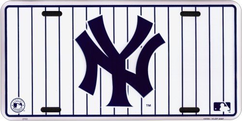 New York Yankees Pinstripe License Plate